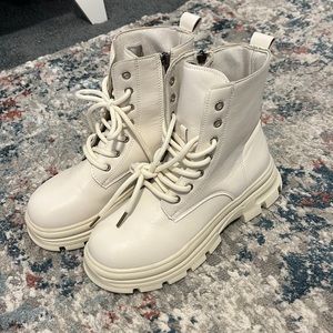 SHEIN never worn combat boots